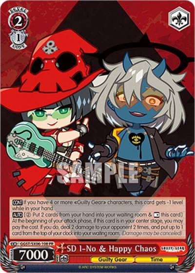 SD I No and Happy Chaos GGST/SX06-108 PR Guilty Gear -Strive- Card