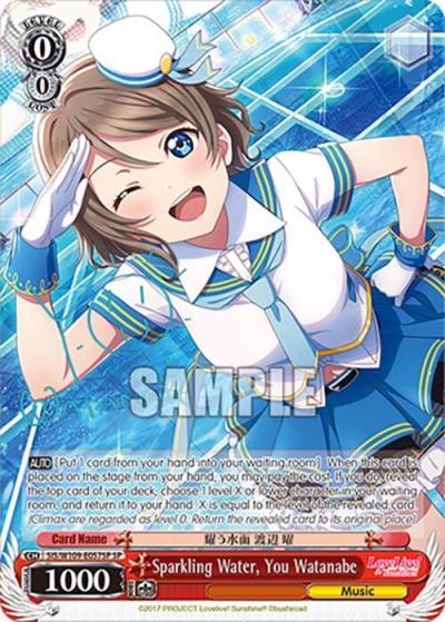 SParkling Water You Watanabe SP SIS/W109-E057SP SP Love Live! School idol festival 2 MIRACLE LIVE! Card