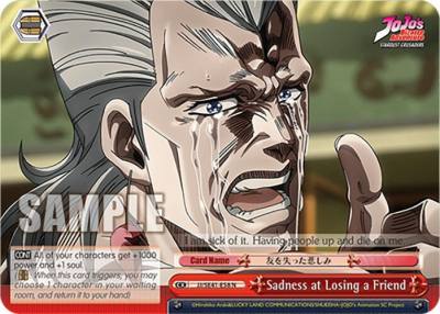Sadness at Losing a Friend JJ/SE41-E58 N JoJo's Bizarre Adventure: Stardust Crusaders Premium Booster Card
