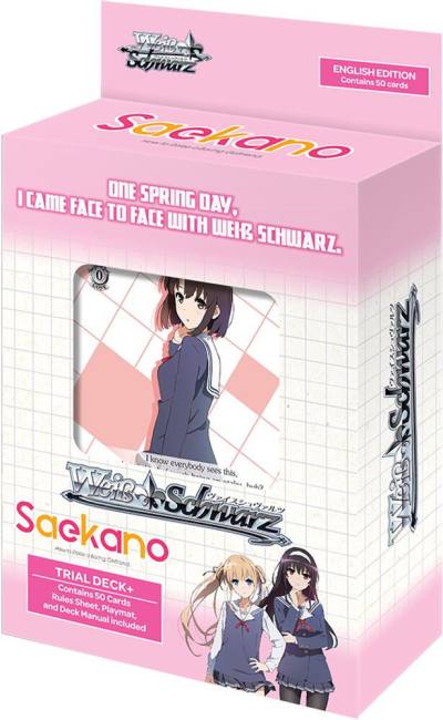 Saekano How to Raise a Boring Girlfriend Trial Deckplus Saekano: How to Raise a Boring Girlfriend Card