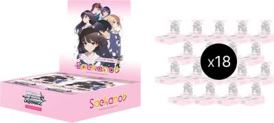 Saekano How to Raise a Boring Girlfriend flat Booster Box Case Saekano How to Raise a Boring Girlfriend. flat Card
