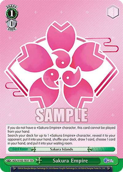 Sakura Empire AZL/S102-TE57 TD Azur Lane Card