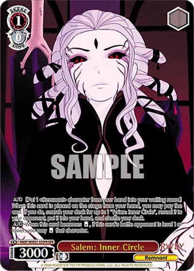 Salem Inner Circle OFR RWBY/WXE01-33OFR OFR RWBY Premium Booster Card