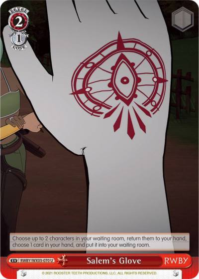 Salems Glove RWBY/WX03-070 U RWBY Card