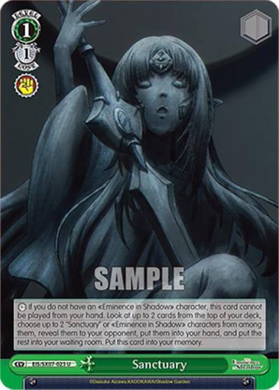 Sanctuary EIS/SX07-023 The Eminence in Shadow Card