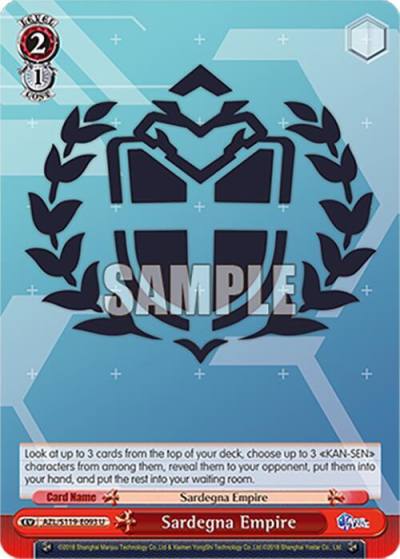 Sardegna Empire AZL/S119-E093 U Azur Lane Vol. 2 Card