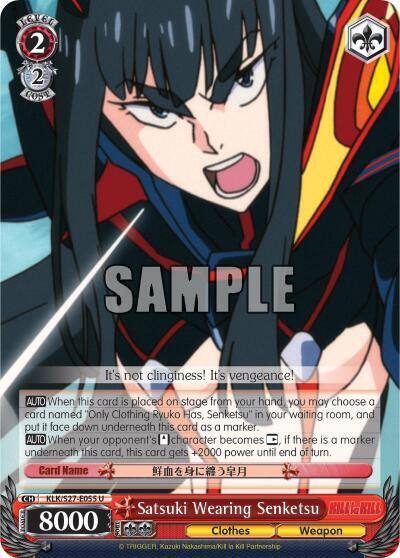 Satsuki Wearing Senketsu KLK/S27-E055 U KILL la KILL Card