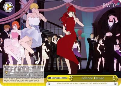 School Dance RRR RWBY/WX03-017R RRR RWBY Card