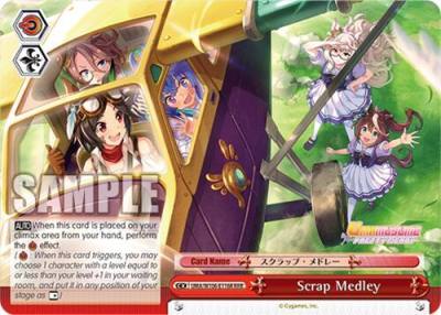 Scrap Medley RRR UMA/W106-E116R Umamusume: Pretty Derby Card