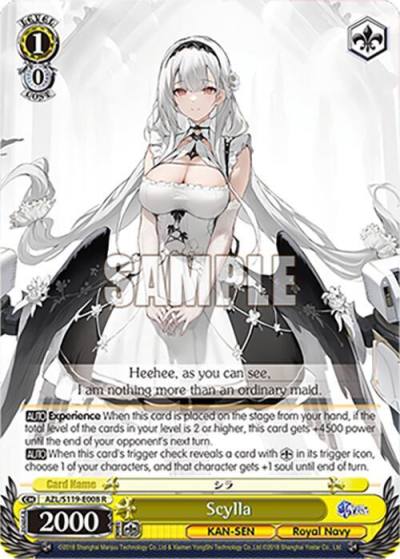 Scylla AZL/S119-E008 R Azur Lane Vol. 2 Card