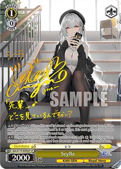 Scylla SP AZL/S119-E008SP SP Azur Lane Vol. 2 Card