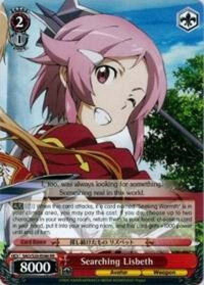 Searching Lisbeth SAO/S20-E046 RR Sword Art Online Card