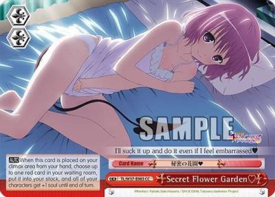 Secret Flower Garden TL/W37-E083 CC To Loveru Darkness 2nd Card