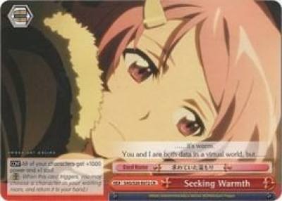 Seeking Warmth SAO/S20-E072 CR Sword Art Online Card