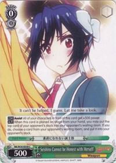 Seishiro Cannot be Honest with Herself NK/W30-E038 C NISEKOI -False Love- Card