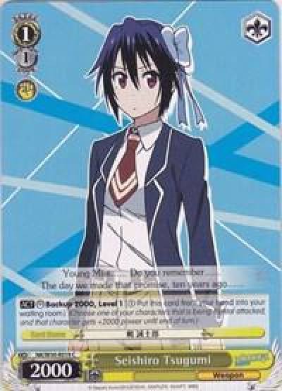 Seishiro Tsugumi NK/W30-E019 C NISEKOI -False Love- Card