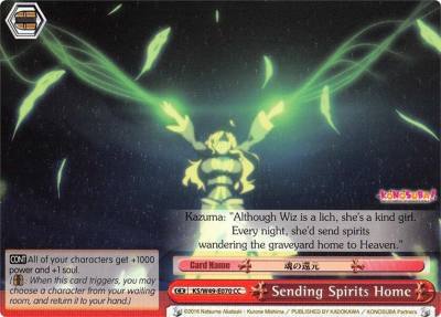 Sending Spirits Home KS/W49-E070 CC KonoSuba Card