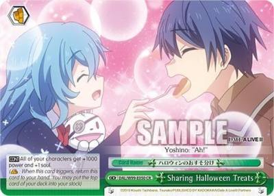 Sharing Halloween Treats DAL/W99-E050 CR Date A Live Vol.2 Card