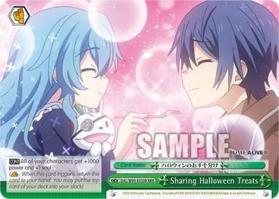 Sharing Halloween Treats RRR DAL/W99-E050R RRR Date A Live Vol.2 Card