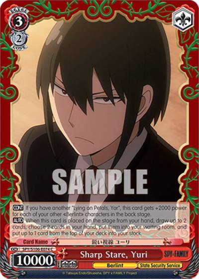Sharp Stare Yuri SPY/S106-E074 C SPY x FAMILY Card
