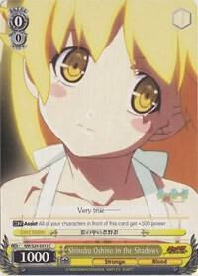 Shinobu Oshino in the Shadows NM/S24-E013 NISEMONOGATARI Card