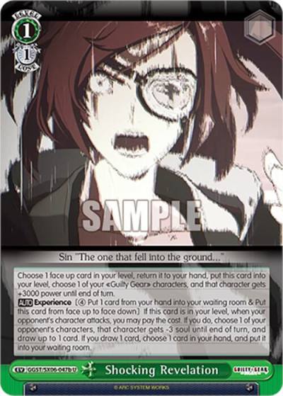 Shocking Revelation b GGST/SX06-047b U Guilty Gear -Strive- Card