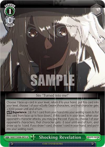 Shocking Revelation c GGST/SX06-047c U Guilty Gear -Strive- Card