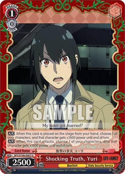 Shocking Truth Yuri SPY/S106-E067 U SPY x FAMILY Card