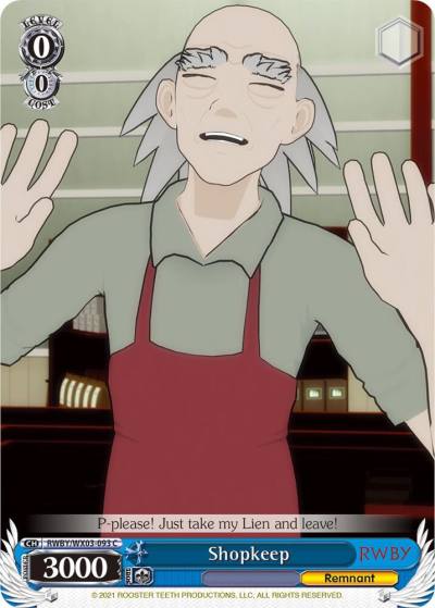 Shopkeep RWBY/WX03-093 C RWBY Card