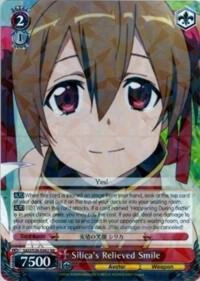 Silicas Relieved Smile SAO/S26-E042 RR Sword Art Online Vol.2 Card