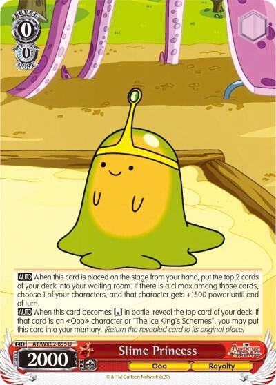 Slime Princess AT/WX02-055 U Adventure Time Card