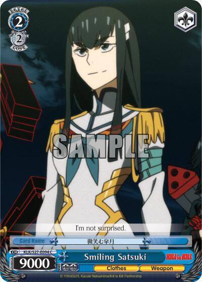 Smiling Satsuki KLK/S27-E094 C KILL la KILL Card
