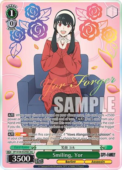 Smiling Yor SEC SPY/S106-E029SEC SEC SPY x FAMILY Card