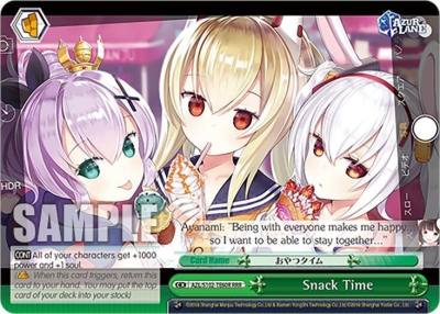 Snack Time RRR AZL/S102-TE60R RRR Azur Lane Card