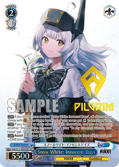 Snow White Innocent Days SSP NIK/S117-E092SSP SSP GODDESS OF VICTORY: NIKKE Card