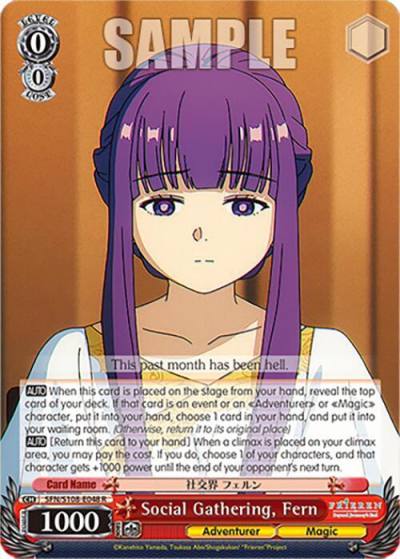 Social Gathering Fern SFN/S108-E048 R Frieren: Beyond Journey’s End Card