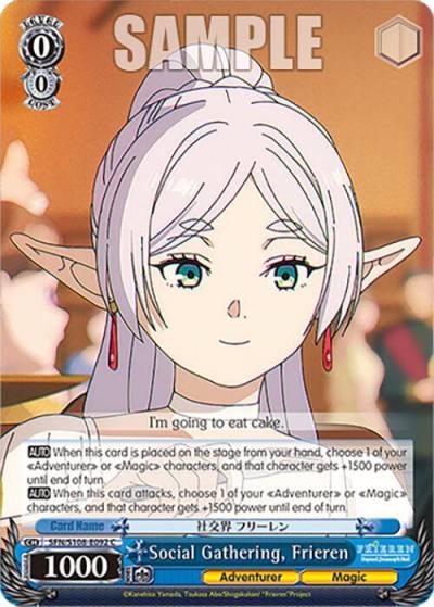 Social Gathering Frieren SFN/S108-E092 C Frieren: Beyond Journey’s End Card