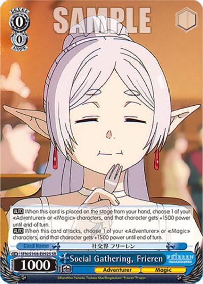 Social Gathering Frieren SR SFN/S108-E092S SR Frieren: Beyond Journey’s End Card