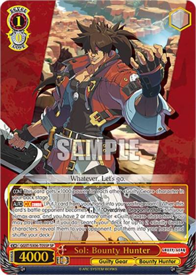 Sol Bounty Hunter SP GGST/SX06-T05SP SP Guilty Gear -Strive- Card