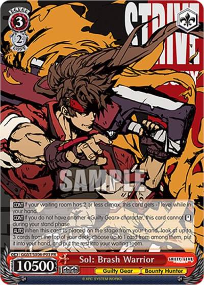 Sol Brash Warrior GGST/SX06-P03 PR Guilty Gear -Strive- Card