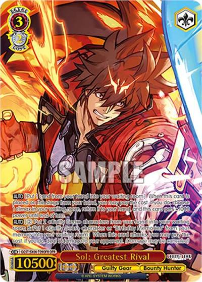Sol Greatest Rival OFR GGST/SX06-T09OFR OFR Guilty Gear -Strive- Card