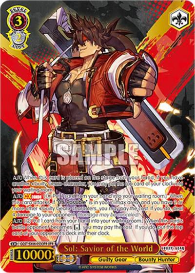 Sol Savior of the World OFR GGST/SX06-053OFR OFR Guilty Gear -Strive- Card