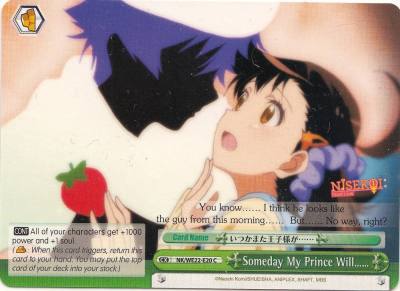 Someday My Prince Will…… NK/WE22-E20 NISEKOI Extra Booster Card