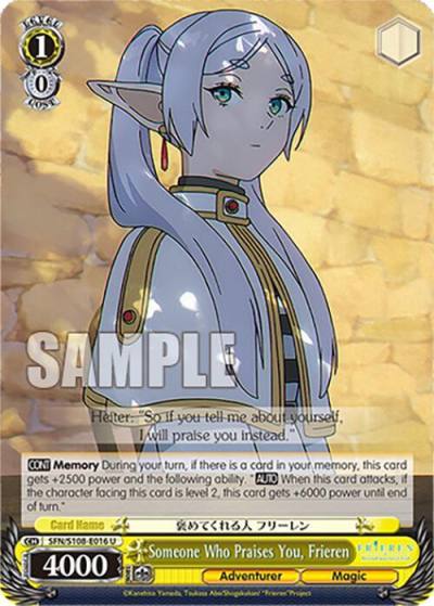 Someone Who Praises You Frieren SFN/S108-E016 U Frieren: Beyond Journey’s End Card