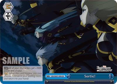 Sortie EIS/SX07-099 The Eminence in Shadow Card