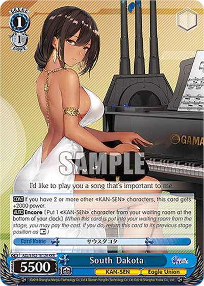 South Dakota RRR AZL/S102-TE12R RRR Azur Lane Card