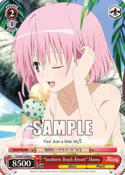 Southern Beach Resort Momo TL/W37-E080 C To Loveru Darkness 2nd Card