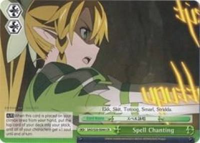Spell Chanting SAO/S20-E044 C Sword Art Online Card
