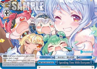Spending Time With Everyone HOL/W91-E140 CR hololive production Card