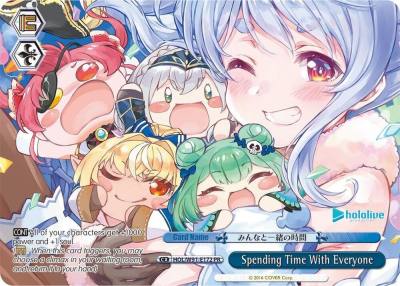 Spending Time With Everyone PR HOL/W91-E172 PR hololive production Card